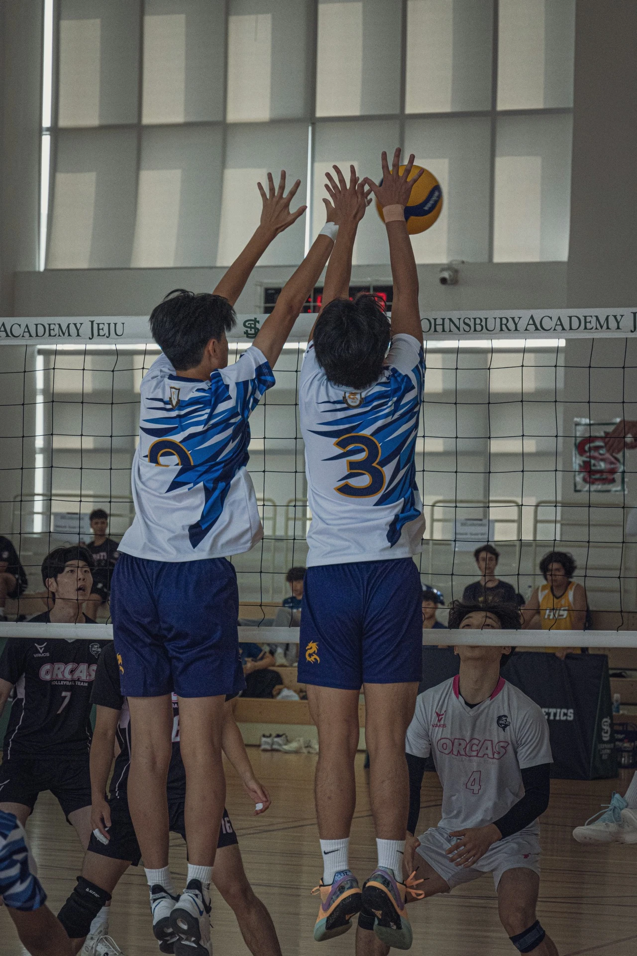 Sky Volleyball club team during competitive play